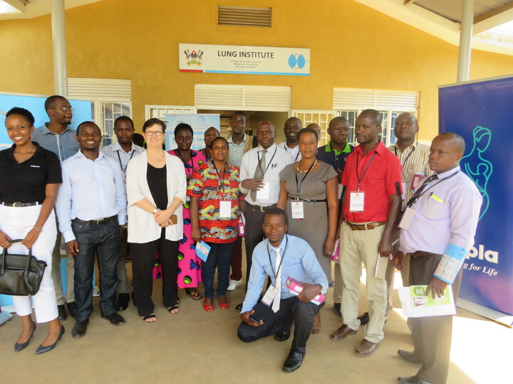 iBreath participants at the Lung Institute