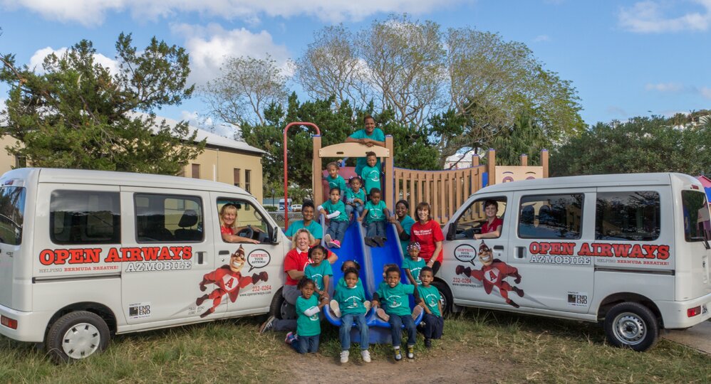 Open Airways visits Bermuda pre-school