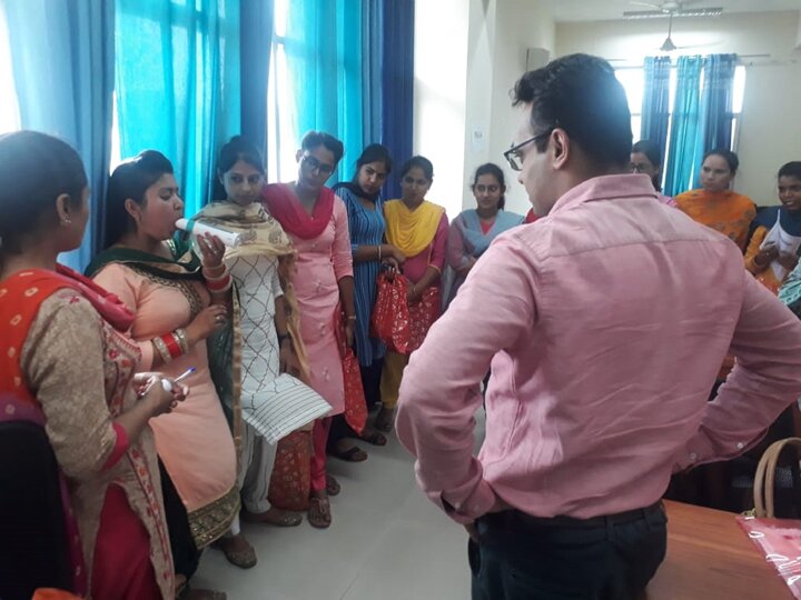 Training nurses on PEFR