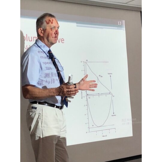 Teaching spirometry