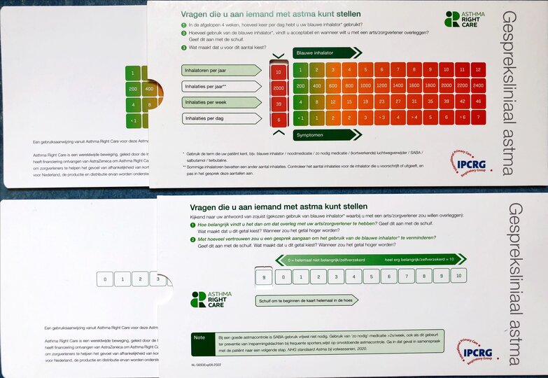 Dutch Asthma Slide Rule