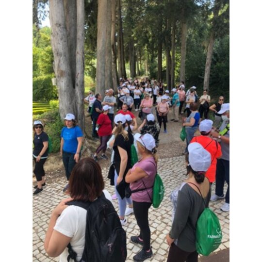 Portuguese Asthma Right Care event 2022 - education on asthma and walk