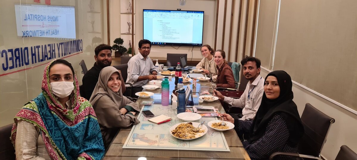 Lunch with the research team