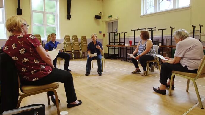 Time to talk - in a group