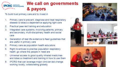 IPCRG Advocacy