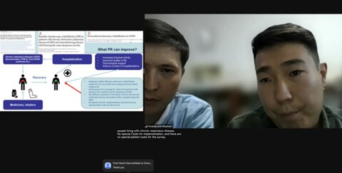 Figure 12: Country masters practice a presentation to a health minister making the case for PR programmes to manage health resources better and improve patient experience.       Figure 12: Country masters practice a presentation to a health minister making the case for PR programmes to manage health resources better and improve patient experience.
